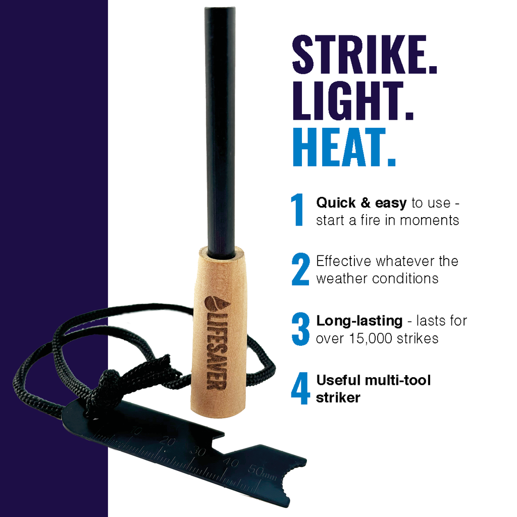 Benefits of the LifeSaver Fire Starter